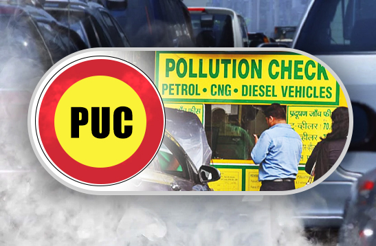 Pollution Under Control (PUC) Certificate