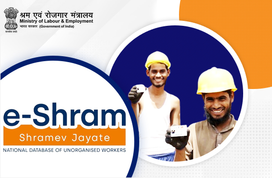 Register for e-Shram Card